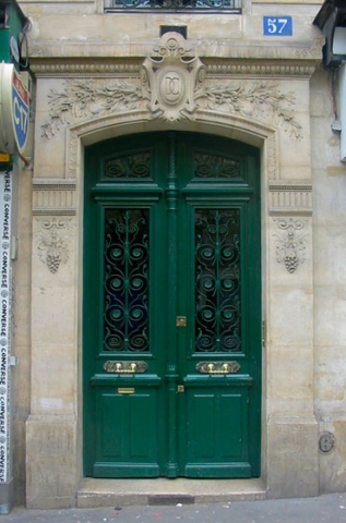 Old doors in Paris "No. 57"
