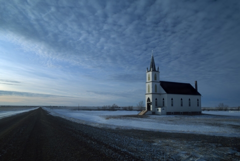 Zion Lutheran church near Morse, Saskatchewan