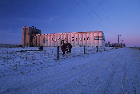 AgPro Grain Terminal at Moose Jaw, Saskatchewan