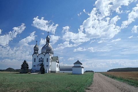 St Julien Ukrainian Orthodox church, Saskatchewan