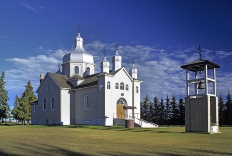 Waskatenau Orthodox church Alberta