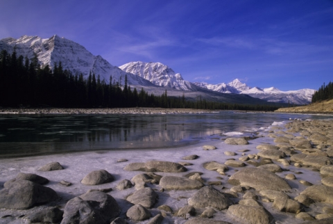 "Icy Mountains" Jasper Alberta